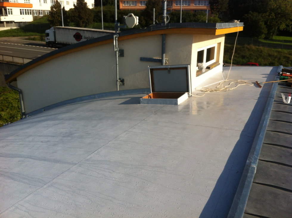 Hydroizolácia - Oblúková strecha